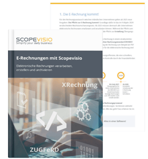 Whitepaper Vorschau - E-Rechnung mit Scopevisio-1