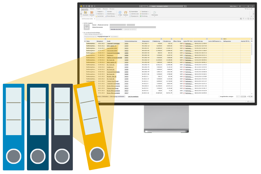 LP - Archivierungssoftware - DMS von Scopevisio