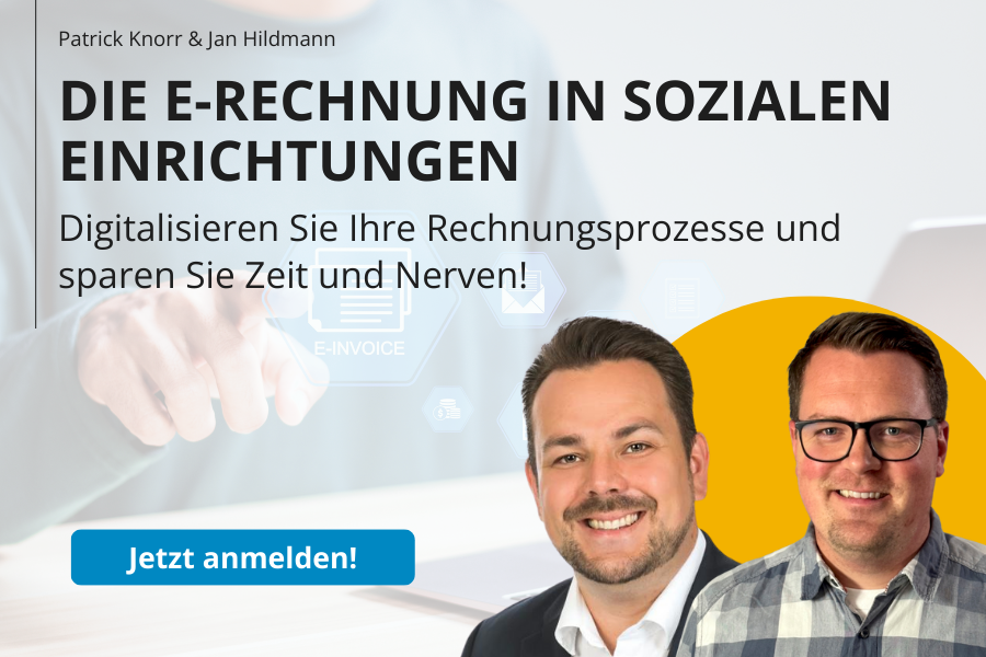 Webinar - E-Rechnung Sozialwesen