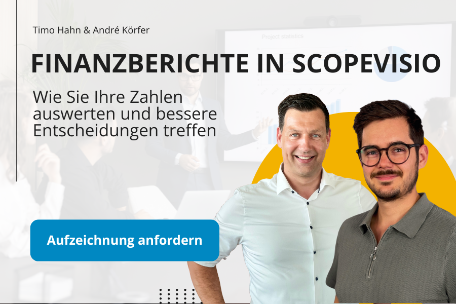 Webinar Aufzeichnung - Finanzberichte in Scopevisio