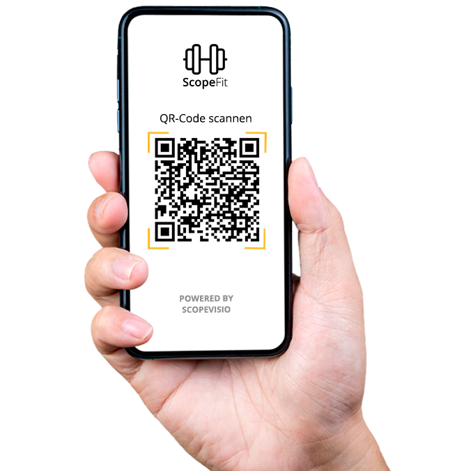 Registrieungsapp-Scan-App-Fitnessstudios